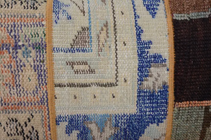 16x24 Blue Pillow Case, Vintage Kilim Pillow, Cushion Case, Handmade Kilim Cushion, Throw Kilim Pillow, One Of A Kind Pillow - 3