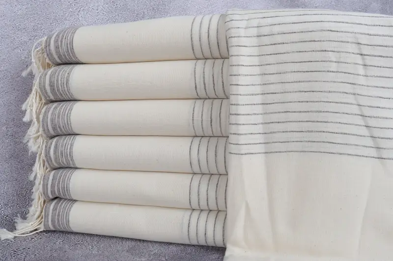 Gift For Boyfriend, Personalized Gift, Peshtemal Towel, 68x36 Cotton Striped Towel, Bridesmaid Gift Towel, Quick-dry towel, Girl Trip Party Favor - 1