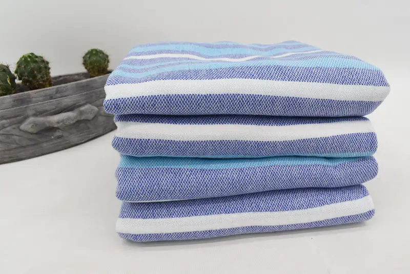 Turkish beach towel, Turkish Towel USA, 70x40 Cotton Striped Towel, Bachelorette Party Gift, Bachelorette Party Gifts, Gift For Boyfriend - 6