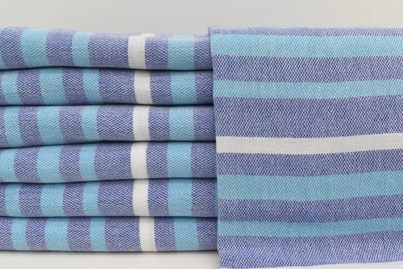 Turkish beach towel, Turkish Towel USA, 70x40 Cotton Striped Towel, Bachelorette Party Gift, Bachelorette Party Gifts, Gift For Boyfriend - 2