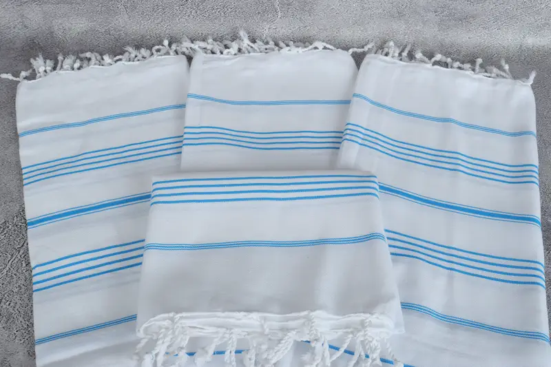 Travel Towel, Personalized Wedding Gift, 70x40 Cotton Striped Towel, Soft towel, Custom Wedding Gifts, Unique Wedding Gift, Gift For Boyfriend - 4