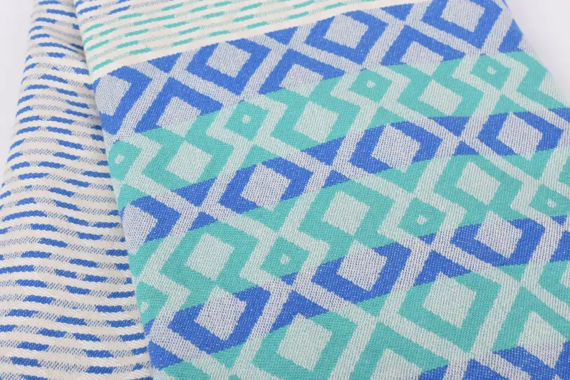 Bath towel, Gym Towel, 70x40 Cotton Diamond Towel, Wedding Gifts Towel, Wedding Day Gift For Bride, Family Gift Basket, Bachelorette Party Gifts - 5
