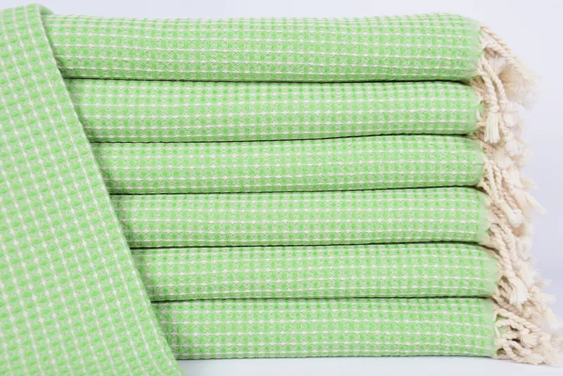 Personalized Dish Towel, Gift For Him, Boyfriend Gift, Spa Towel, 44x22 Cotton Waffle Towel, Wedding Gift, Kitchen Towel, Personalized Turkish Towel - 1
