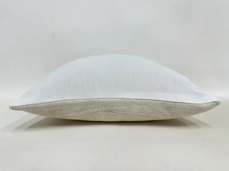 16x16 Beige Pillow Cover, Pillow Sham, Couch Cushion, Antique Pillows, Bright Pillow, Ethnical Kilim Rug Pillow, Turkish Kilim Pillow - 7