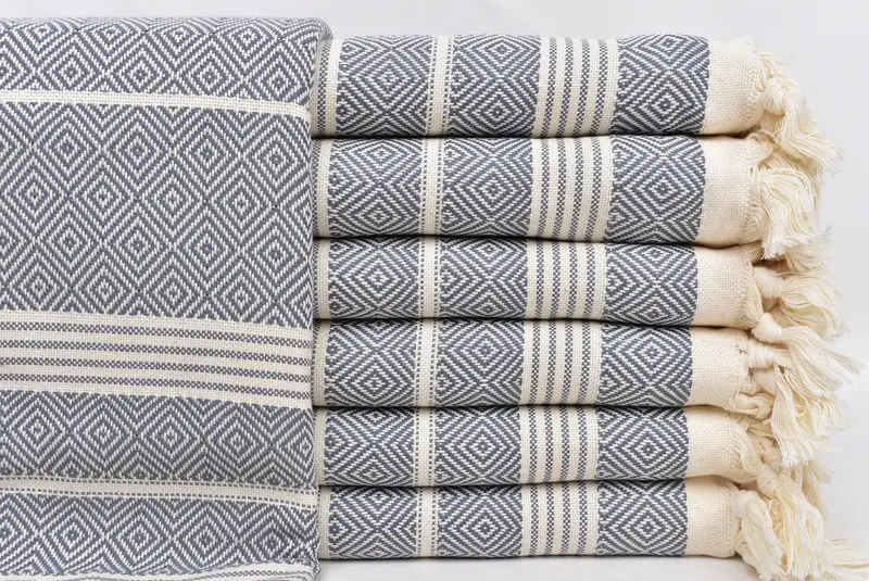 Custom Gift, Girls Weekend Getaways Gifts, Turkish hand towel, Luxury Beach Towel, 70x38 Cotton Diamond Towel, Custom Gifts, Bachelorette Party Gift - 1