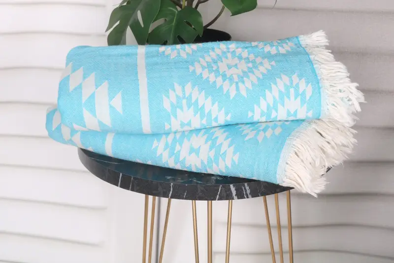 Wedding Hand Made Gift, Handmade Gift, 70x36 Cotton Kilim Towel, Gift Boxes Towel, Bachelor Gifts, Wedding Gift, Valentines Day Gift For Her - 4