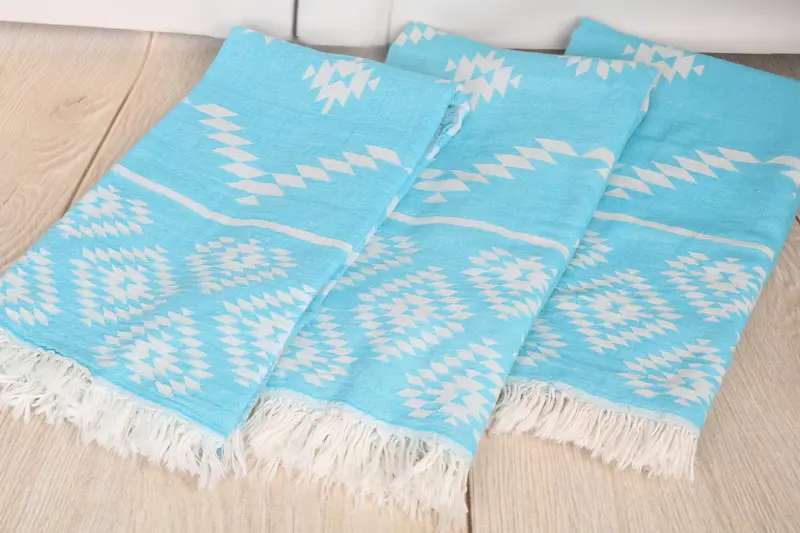 Wedding Hand Made Gift, Handmade Gift, 70x36 Cotton Kilim Towel, Gift Boxes Towel, Bachelor Gifts, Wedding Gift, Valentines Day Gift For Her - 7