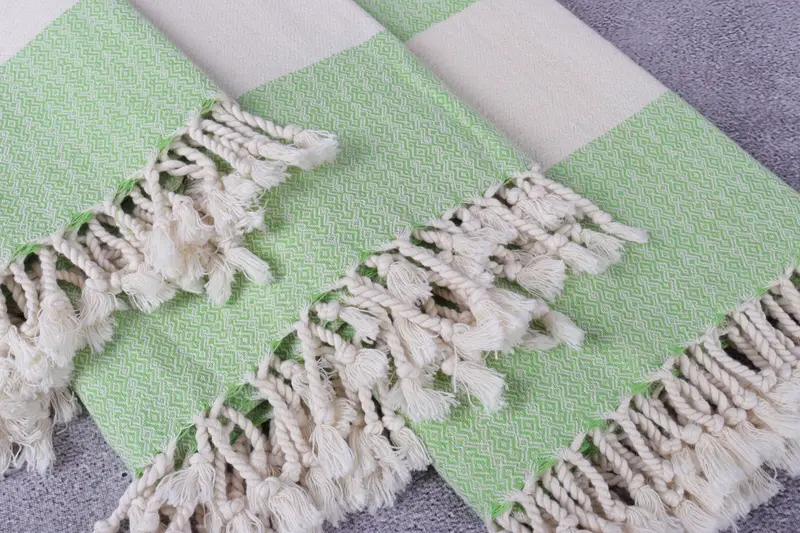 68x36 Cotton Diamond Towel, Bachelor Gifts, Spa Towel, Gift For Bride, Large Turkish Towel, Beach Towel Bulk, Thin and lightweight Turkish peshtemal - 5