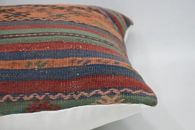 Home Decor Pillow, Floor Cushion Case, Gift Pillow, 24x24 Orange Pillow Sham, Car Pillow, Cushion Case, Boho Pillow Sham Cover, Neutral Cushion Case - 5