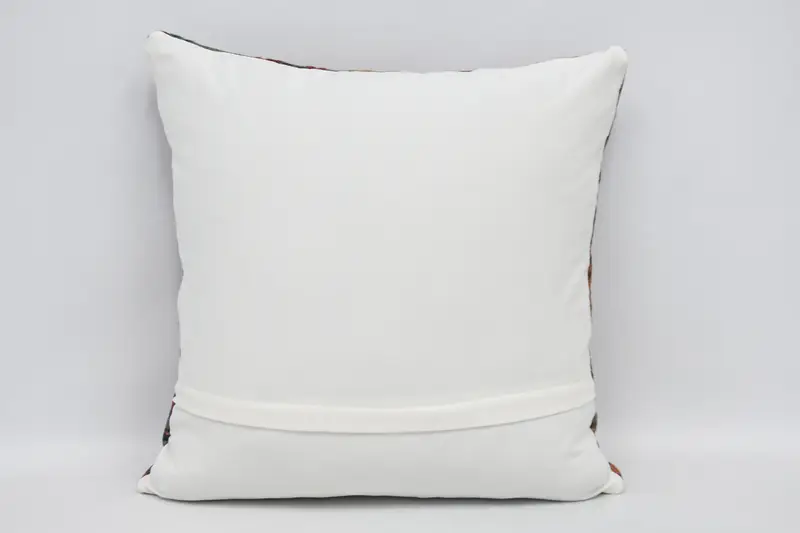 Home Decor Pillow, Floor Cushion Case, Gift Pillow, 24x24 Orange Pillow Sham, Car Pillow, Cushion Case, Boho Pillow Sham Cover, Neutral Cushion Case - 6