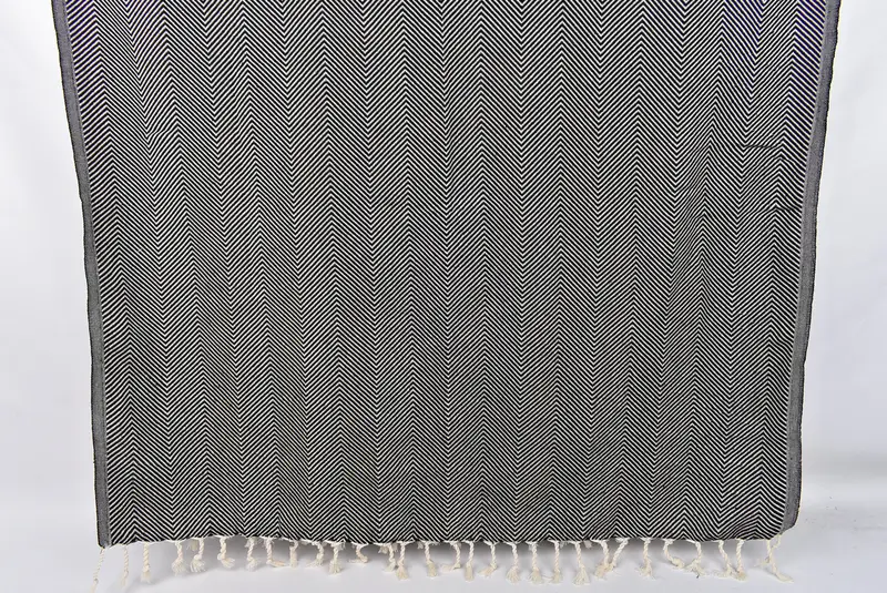 Wedding Favors, 70x40 Cotton Herringbone Towel, Gift For Him, Summer Gift Ideas, Memorial Gift, Housewarming Gift, Monogram Towels, Embroidery Towel - 8
