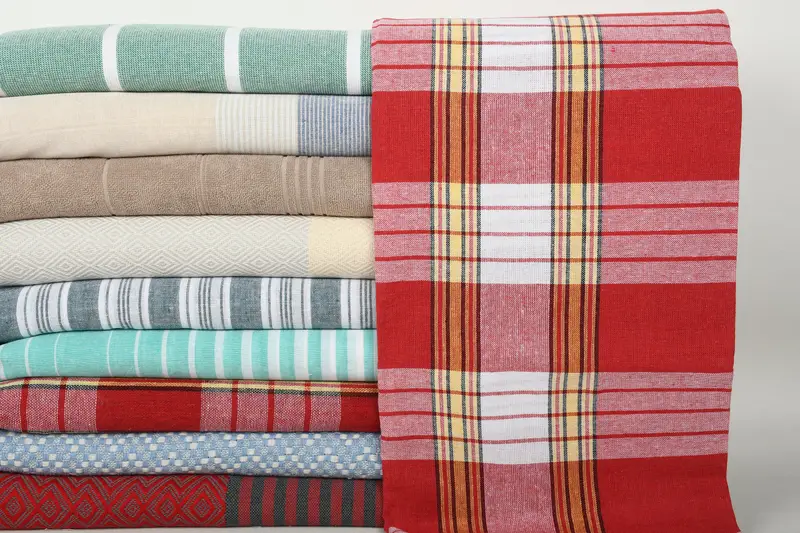 Gift For Her, Lightweight Turkish towel, Turkish Beach Towel Bulk, Handmade Gift, 70x40 Cotton Set of 10 Towel, Hammam Towel USA, Wedding Gift - 2