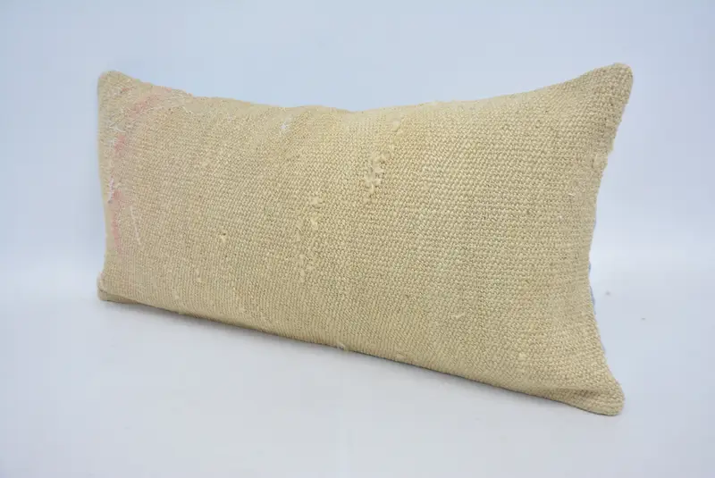 Geometric Embroidered Throw Pillow, 12x24 Inches Size Pillow - 4
