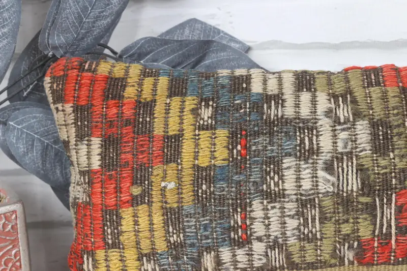 Wholesale Cushion, Handmade Kilim Cushion, Boho Pillow Sham Cover, Pillow Case, Kilim Pillow Cover, 8x16 Red Pillow Case, Yoga Pillow - 2