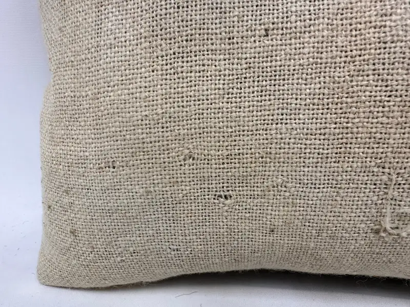 Boho Pillow, Boho Pillow Sham Cover, Cushion Cover, Outdoor Bolster Pillow Sham, Antique Pillows, 12x20 Beige Cushion, Handwoven Pillow Cover Pillow - 2