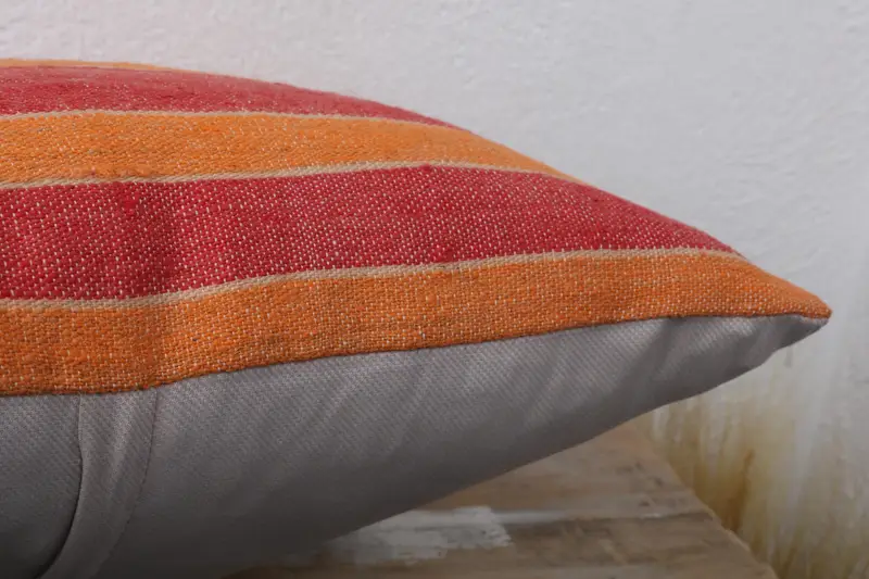 Antique Pillows, 16x16 Red Pillow Case, Vintage Kilim Pillow, Turkish Kilim Pillow, Nomadic Cushion, Pillow Case, Shabby Chic Cushion Case - 6