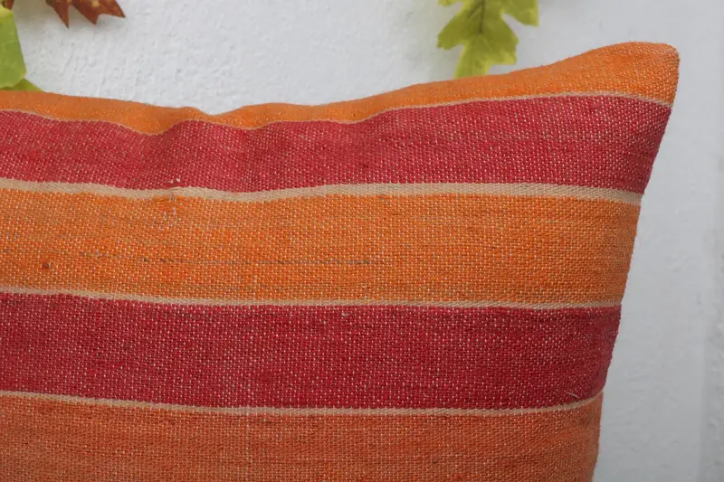 Antique Pillows, 16x16 Red Pillow Case, Vintage Kilim Pillow, Turkish Kilim Pillow, Nomadic Cushion, Pillow Case, Shabby Chic Cushion Case - 5