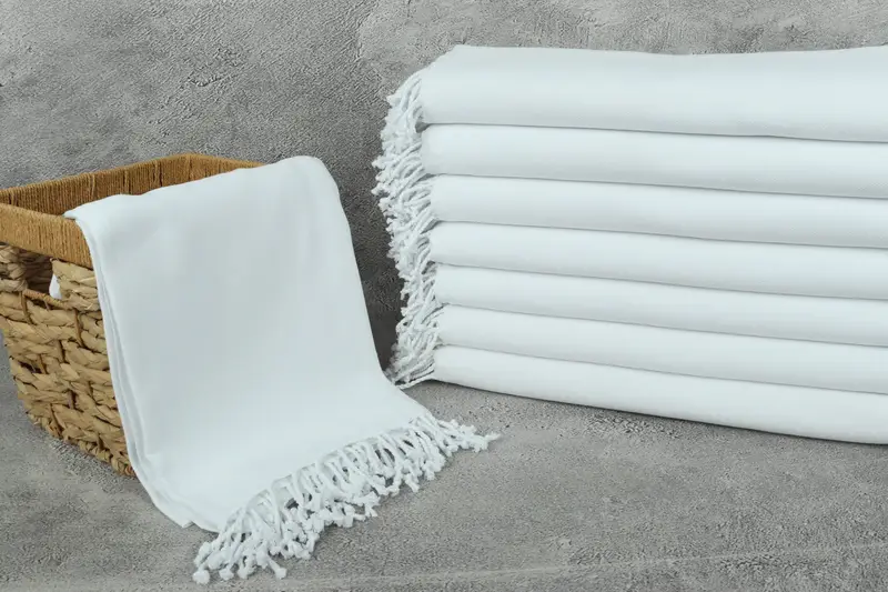Hammam Towel USA, 70x40 Cotton Solid Towel, Turkish Towel USA, Welcome Wedding Gift, Custom Wedding Gift, Luxury Turkish Bath Towel, Bridesmaid Gift - 3