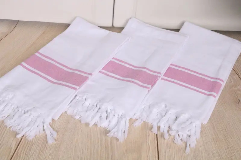 Custom Gifts, Lightweight towel, Quick-dry peshtemal, 70x40 Cotton Striped Towel, Best Friend Gift, Oversized Beach Towel, Unique Wedding Gift - 6