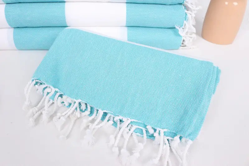 Wedding Favors, 40x24 Cotton Striped Towel, Organic Tea Towel, Valentines Day Gift Idea, Turkish Hand Towel, Turkish Tea Towel, Travel Towel - 4