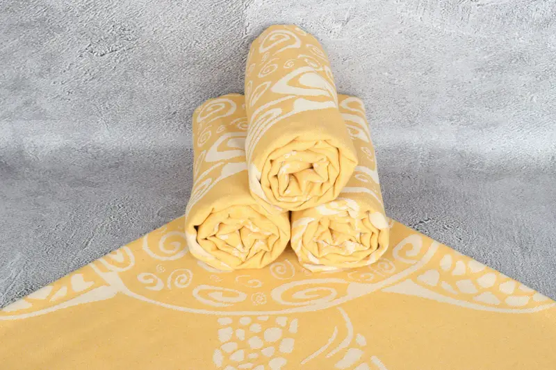 Best Beach Towel, Bridesmaid Gifts, Travel Towel, Maid Of Honor Gift, Gym Towel, 70x40 Cotton Carretta Patterned Towel, Personalized Bridesmaid Gift - 8