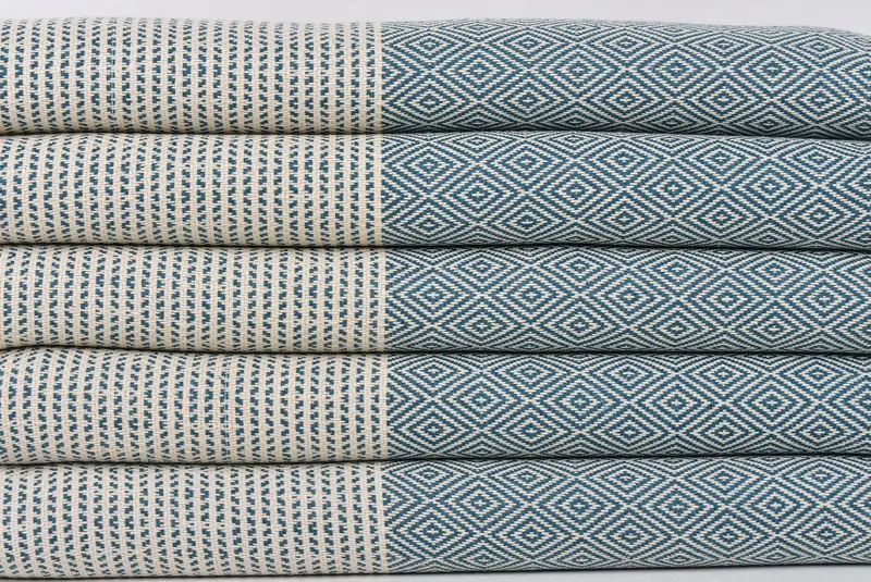 Hammam towel, Bridesmaid Proposal Gift, 70x40 Cotton Chevron Towel, Turkish hand towel, Sand-free towel, Thin and lightweight Turkish peshtemal - 2