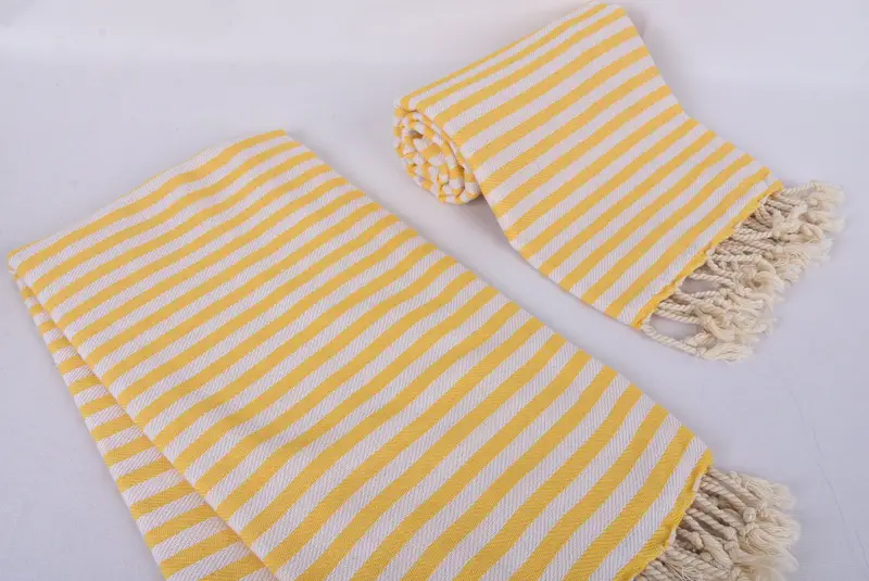 Bath towel, Fringed Turkish towel for poolside, 70x40 Cotton Striped Towel, Spa Towel, Custom Wedding Gift, Soft towel, Boyfriend Christmas Gift - 7