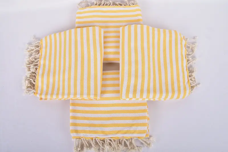 Bath towel, Fringed Turkish towel for poolside, 70x40 Cotton Striped Towel, Spa Towel, Custom Wedding Gift, Soft towel, Boyfriend Christmas Gift - 6