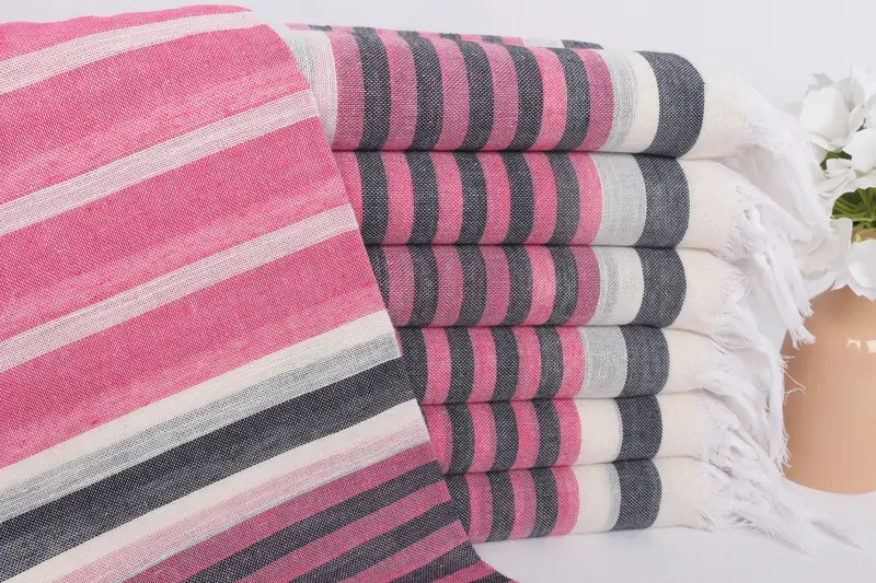Personalized Home Gift Wedding, Wedding Gift For Bride, Absorbent towel, Bachelor Gifts, Personalized Gifts, Gym Towel, 68x40 Cotton Striped Towel - 1