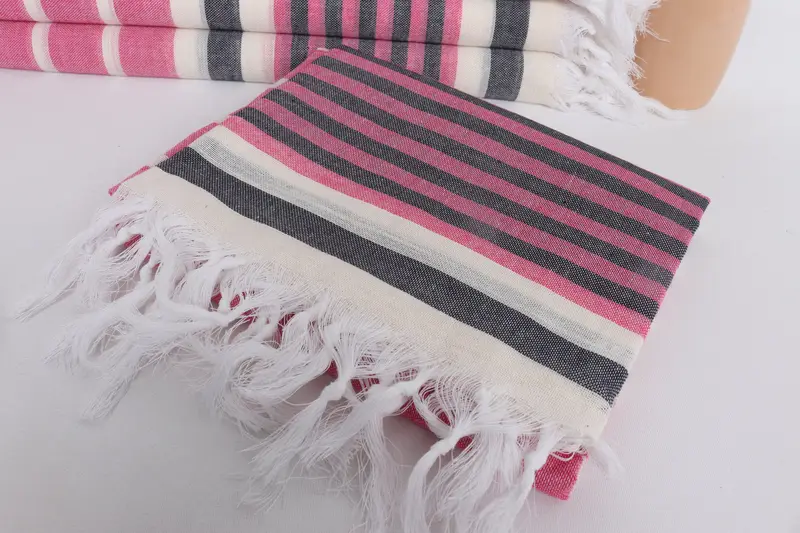Personalized Home Gift Wedding, Wedding Gift For Bride, Absorbent towel, Bachelor Gifts, Personalized Gifts, Gym Towel, 68x40 Cotton Striped Towel - 5