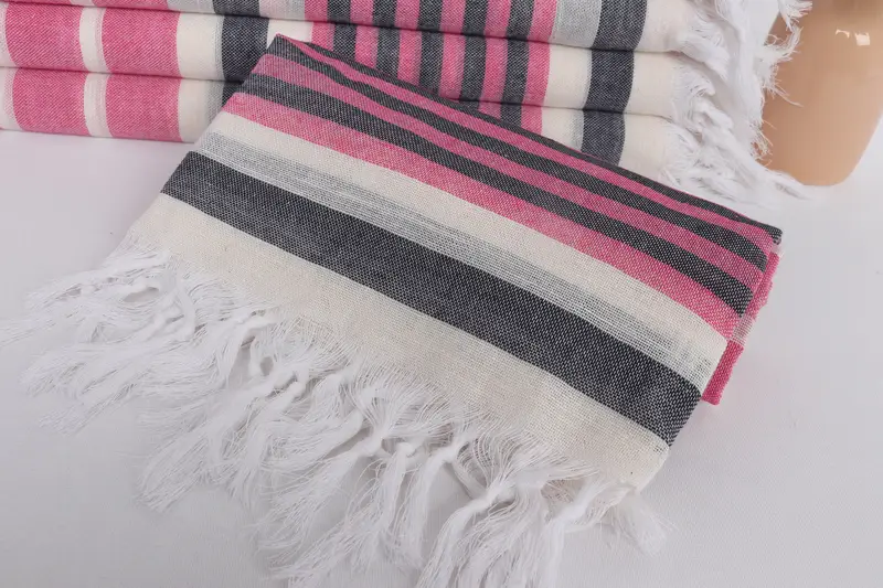 Personalized Home Gift Wedding, Wedding Gift For Bride, Absorbent towel, Bachelor Gifts, Personalized Gifts, Gym Towel, 68x40 Cotton Striped Towel - 4