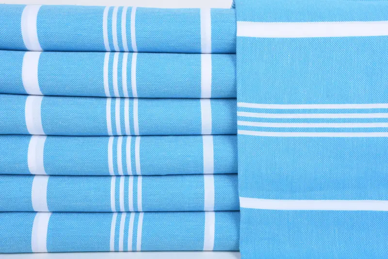 Bridesmaid Gifts, 70x40 Cotton Striped Towel, Custom Beach Towel, Custom Wedding Towel, Personalized Gift For Him, Bachelorette Party Gifts - 1