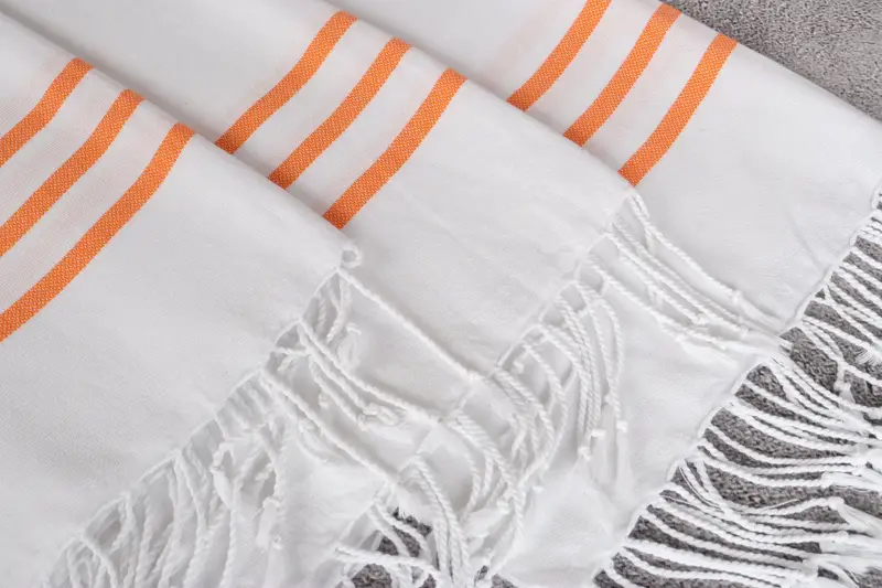 Gifts For Him, Monogrammed Hand Towel, Wedding Gift, 40x24 Cotton Striped Towel, Bridesmaid Gifts, Summer Gift, Bachelorette Party Gifts, Spa Towel - 5