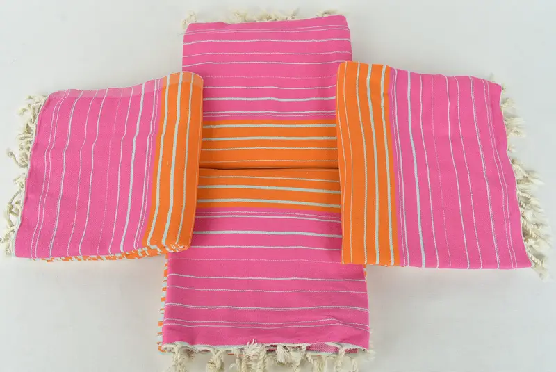 70x40 Cotton Striped Towel, Quick-dry towel, Luxury towel, Personalized Bridesmaid Gift, Bachelor Party Favors, Turkish Towel Personalized - 6