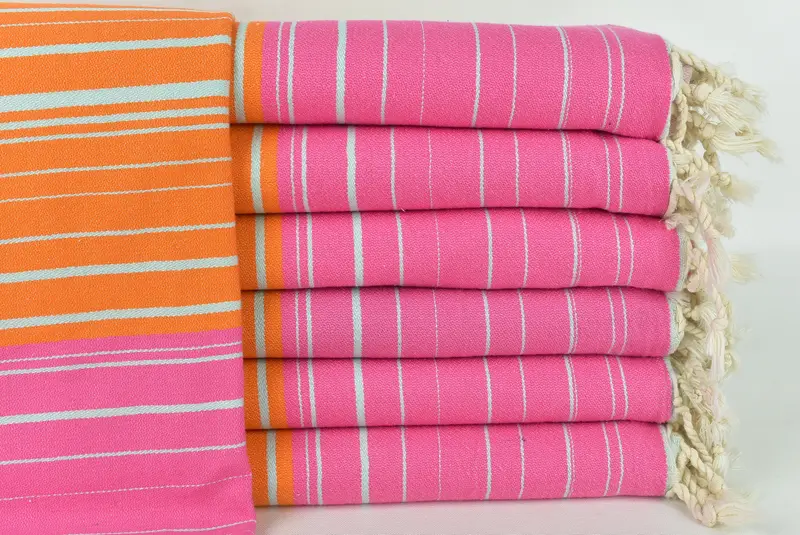 70x40 Cotton Striped Towel, Quick-dry towel, Luxury towel, Personalized Bridesmaid Gift, Bachelor Party Favors, Turkish Towel Personalized - 1