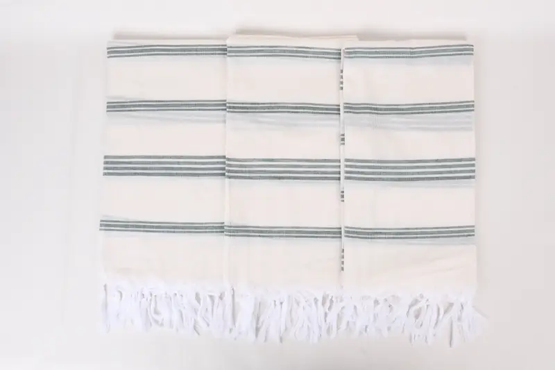 Bath towel, 70x40 Cotton Striped Towel, Turkish Bath Towel USA, Personalized Gift, Sand-resistant towel, Personalized Wedding Gift For Couple - 7