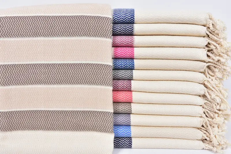 Bridesmaid Gift, Girls Weekend Favors, Gift Towel, Sand-free towel, 68x40 Cotton Herringbone Towel, Bachelor Bachelorette Party Favors, Pool Towels - 1