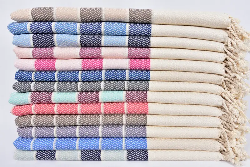 Bridesmaid Gift, Girls Weekend Favors, Gift Towel, Sand-free towel, 68x40 Cotton Herringbone Towel, Bachelor Bachelorette Party Favors, Pool Towels - 2