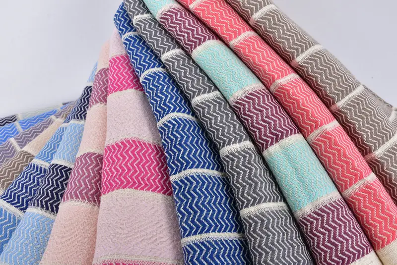 Bridesmaid Gift, Girls Weekend Favors, Gift Towel, Sand-free towel, 68x40 Cotton Herringbone Towel, Bachelor Bachelorette Party Favors, Pool Towels - 5