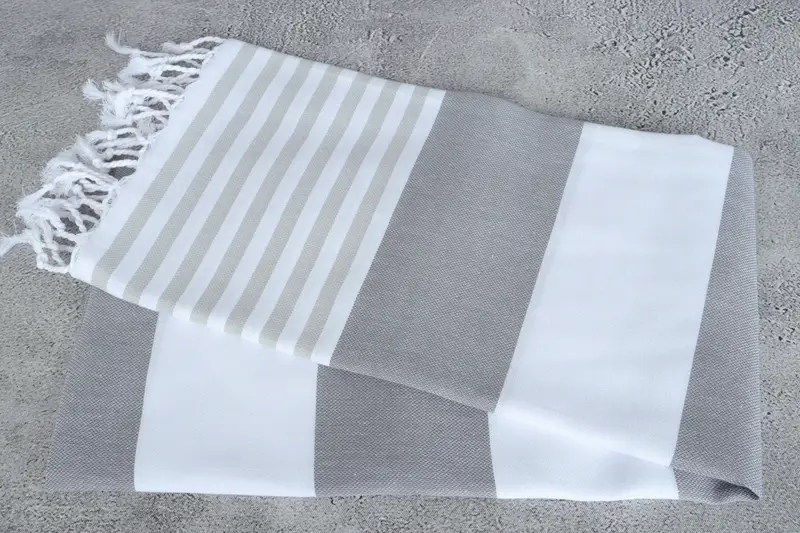 Wedding Favors, 70x40 Cotton Striped Towel, Quick-dry peshtemal, Quick-drying peshtemal towel for poolside, Best Beach Towel, Baby Boy Gift - 6