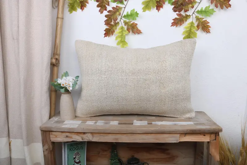 Handgefertigtes besticktes Kissen im Südwesten, vielseitiges 16x24 Wurfkissen