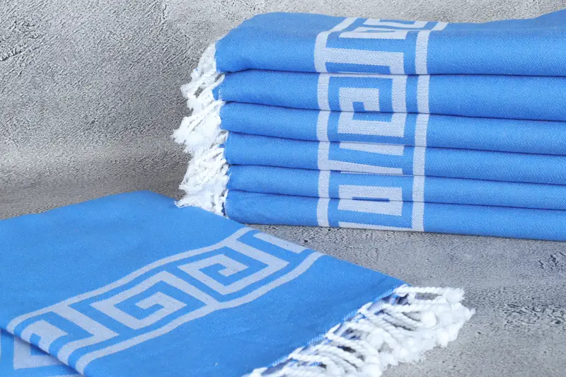 70x40 Cotton Patterned Towel, Spooky Bachelorette Party Favors, Beach Size Towel, Spa Gift, Travel towel, Embroidered Towel, Absorbent Turkish towel - 3