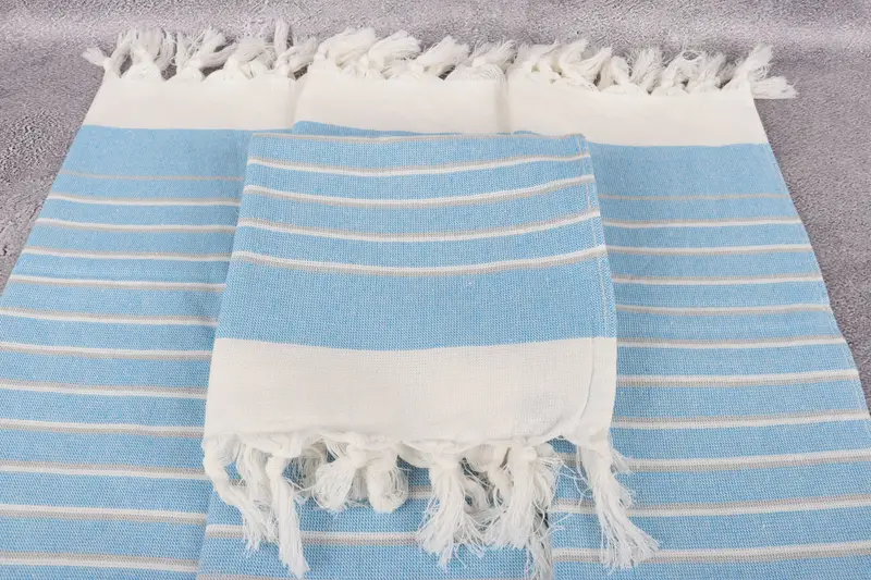 Personalized Gifts, Monogram Hand Towel, Wedding Gift Kitchen Towel, Turkish Hand Towel, 36x18 Cotton Striped Terry Towel, Wedding Gift Ideas - 4