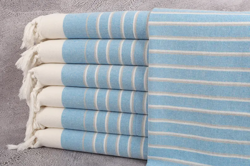Personalized Gifts, Monogram Hand Towel, Wedding Gift Kitchen Towel, Turkish Hand Towel, 36x18 Cotton Striped Terry Towel, Wedding Gift Ideas - 1