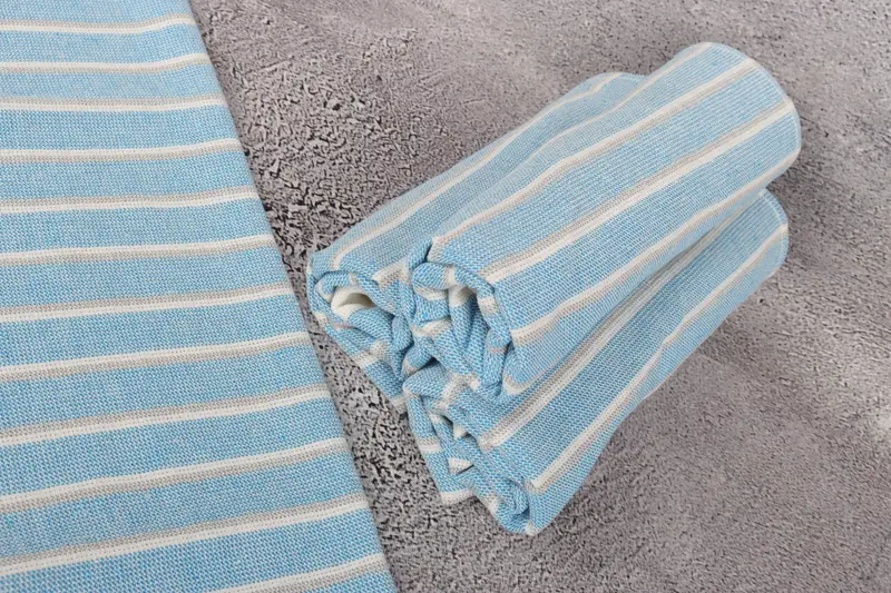 Personalized Gifts, Monogram Hand Towel, Wedding Gift Kitchen Towel, Turkish Hand Towel, 36x18 Cotton Striped Terry Towel, Wedding Gift Ideas - 8