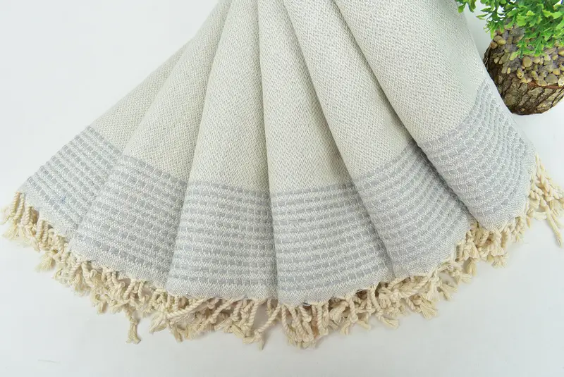Custom Turkish Towel, Monogram Hand Towel, Gift For Best Friend, 40x20 Cotton Striped Towel, Spa Towel, Personalized Gift, Turkish Towel Hand Towel - 4