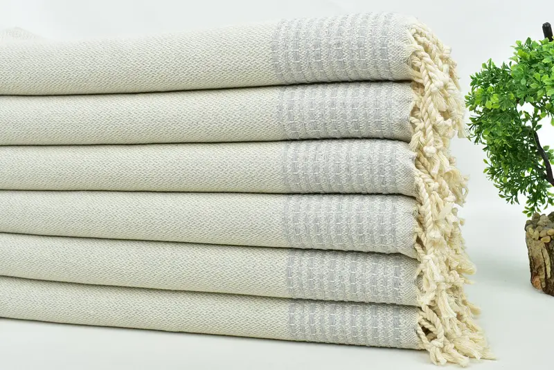 Custom Turkish Towel, Monogram Hand Towel, Gift For Best Friend, 40x20 Cotton Striped Towel, Spa Towel, Personalized Gift, Turkish Towel Hand Towel - 3