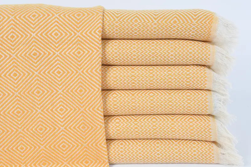 フェイスタオル、トルコタオル、ダイヤモンドタオル、20x28インチ - 1
