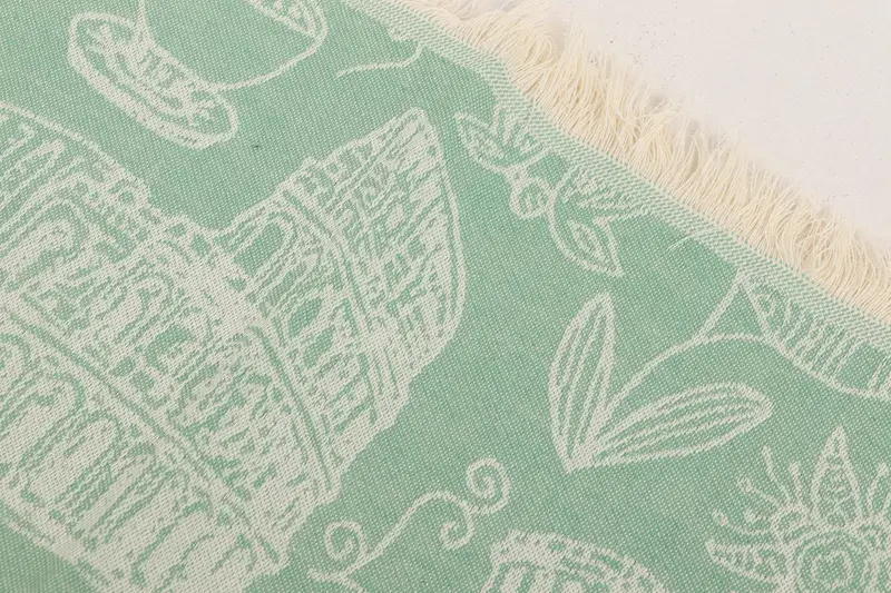 Turkish Towel Hand Towel, 28x20 Cotton Italian Symbols Design Towel, Personalized Gifts, Unique Gift, Wedding Gift, Home Decor Gifts, Guest Towel - 7