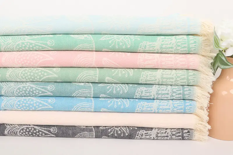 Turkish Towel Hand Towel, 28x20 Cotton Italian Symbols Design Towel, Personalized Gifts, Unique Gift, Wedding Gift, Home Decor Gifts, Guest Towel - 2